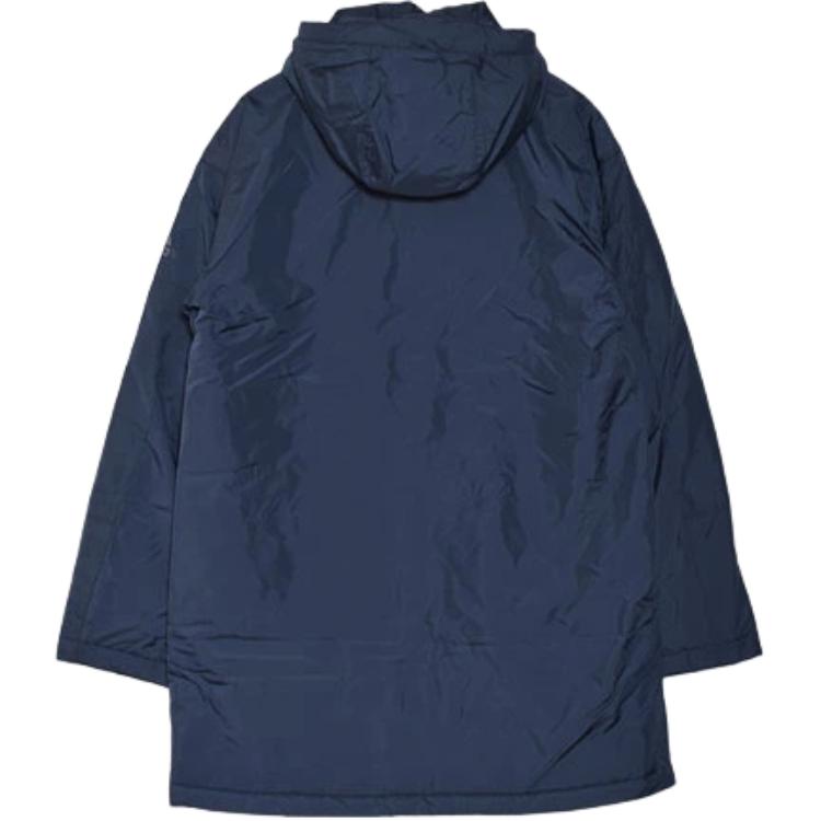 Adidas Comfortable Zip-Up Hooded Long Sleeve Jacket Men jackets Blue EH3966