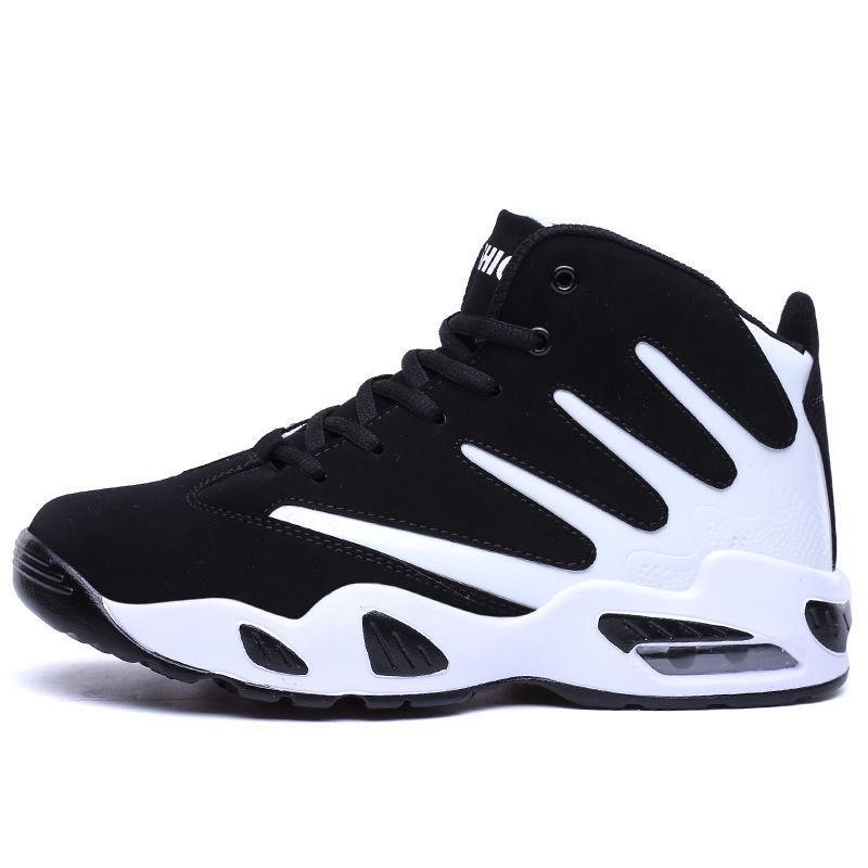 

2025 Autumn/Winter Men s Mid-Top Korean Style Basketball Shoes for Students, Trendy Sports Battle Boots. 39 белый