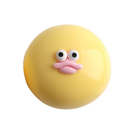 Cartoon Steamed Bun Toy Anti-anxiety Simulated Dumpling Squeeze Sensory Fidget Toy Slow Rising Stress Relief Dough Ball Hand Toy