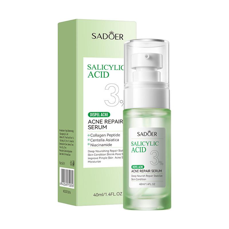 Sadoer Salicylic Acid Acne Repair Serum 30ml Gentle And Effective For All Skin Types With Lasting Hydration