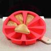 Silicone Cake Mold 8 Grids Shape Striangle Kitchen Pizza Plate Bakeware Non-stick Bread DIY Baking Pastry Cake Molds