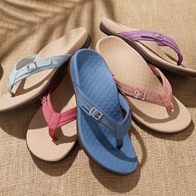 Sandals Women Flip Flop,Womens Sandals Comfortable Comfy Sandals with Arch Support Post Sandal Womens Sandals