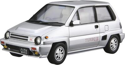 Aoshima Bunka Kyozai (AOSHIMA) The Model Car No. 60 1/24 Honda AA City Turbo II '85 Plastic Model