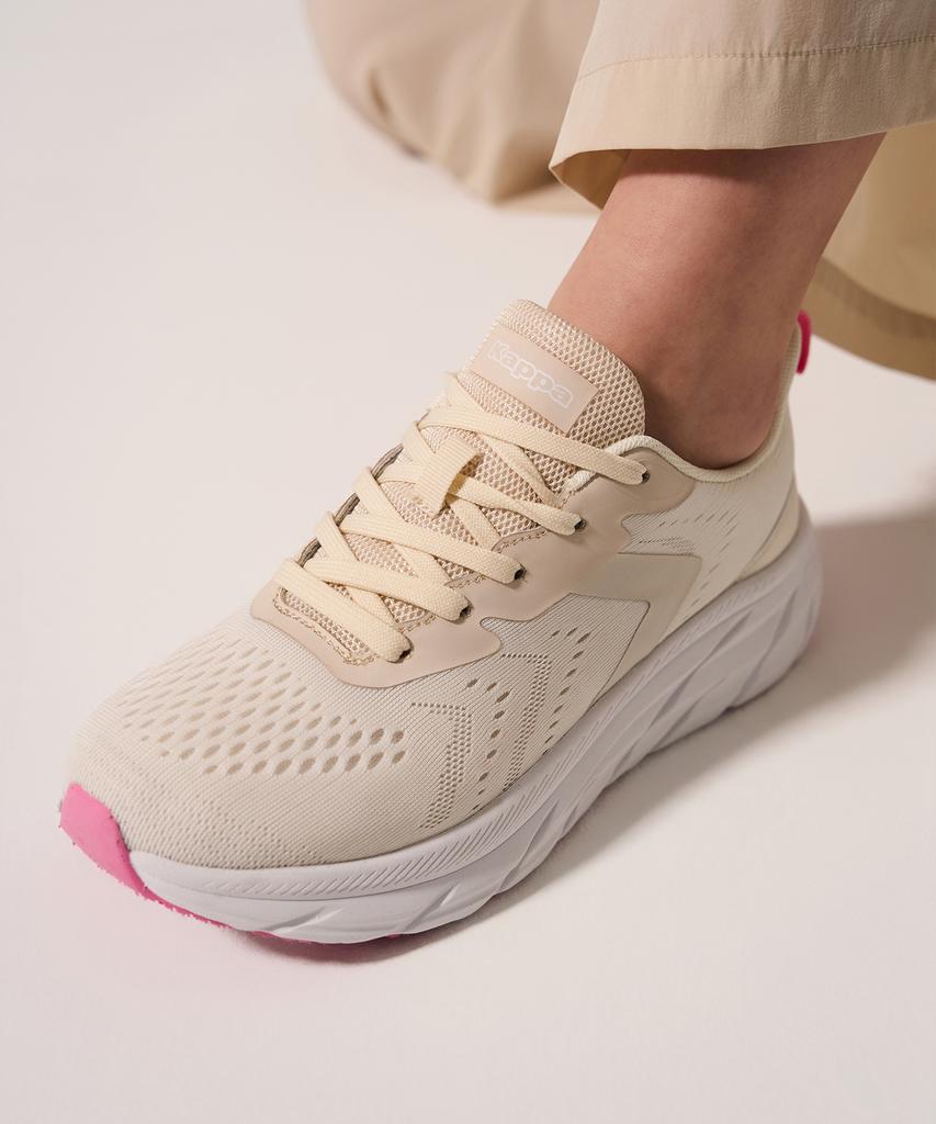 Kappa Knit Light Sneakers Women'S Ivory