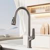 Dongpeng 3-Function Pull-Out Kitchen Faucet (Gunmetal Grey)