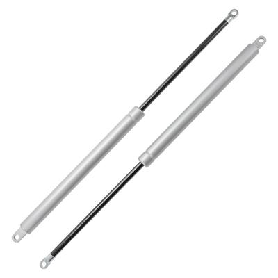 Motoforti Universal Lift Support Strut Gas Spring 500mm/20 Inch 225Ib/1000N/100kg Metal Silver Tone 2 Pieces