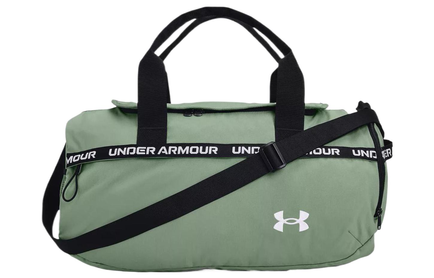 Сумка через плечо Under Armour из полиэстера, Сумка-кроссбоди, Сумка, Маленькая спортивная сумка, Унисекс, Зеленая, 1354946-348