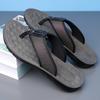 Fashion New Men's Breathable Mesh Flip Flops Soft Sole Comfortable Beach Sandals Lightweight Quick-Dry Slippers for Summer Outdoor Flats