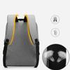 Business Laptop Backpack Large Capacity Usb Waterproof Film Backbag Casual Bag Men