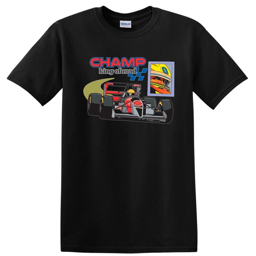 Racing Champ King of Road Car Graphic T Shirt for Speed Enthusiasts Tee XXXL