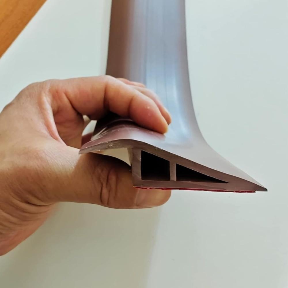 1 szt. 1 m 7 cm x 2 cm Listwa przejściowa podłogowa PVC Rampa progowa drzwiowa Listwa krawędziowa drzwiowa Listwa wykończeniowa krawędzi podłogi Próg do podłogi z płytek dywanowych