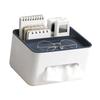Tissue Box Cover Rectangular Multifunctional Napkin Box Holder with Remote Control Box for Living Room