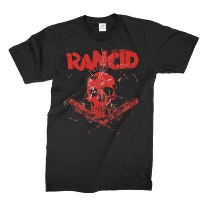 Chauve-souris crâne rance noir T-shirt unisexe