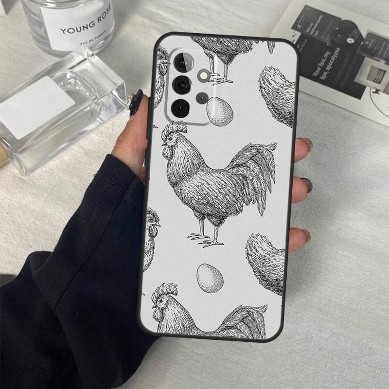 

Chicken Pattern Case For Samsung Galaxy A13 A23 A33 A53 A17 A06 A16 A56 A36 A54 A34 A14 A52 A32 A15 A35 A55 Samsung A23