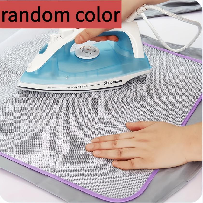 1Pc Ironing Blanket Mat, Heat Resistant Non Slip Plaid Pad, Even Heat Distribution for Home Office Clothes