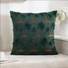 New 3D Cushion Cover Plush Jacquard Quilted Sofa Bedroom Pillow Headboard Cushion
