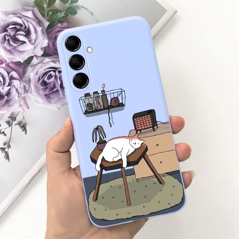 For Samsung Galaxy A25 5G Phone Case Samsung A25 2023 SM-A25B Fashion Moon Design Soft Silicon Back Cover