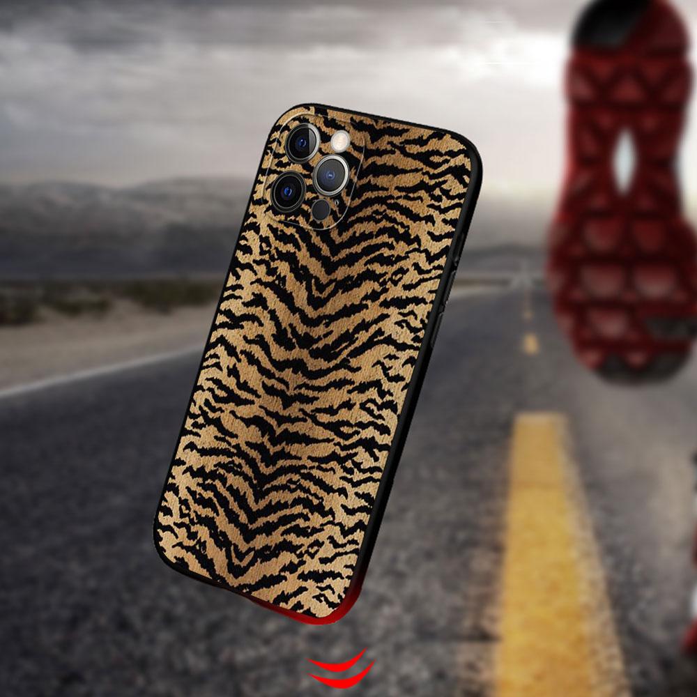 Pink Leather Snake Pattern Cell Phone Case For iPhone 11 13 7 8 Plus XR 12 Pro Max X 6 6s XS 12 Mini 5 SE Cover Black Soft Coque
