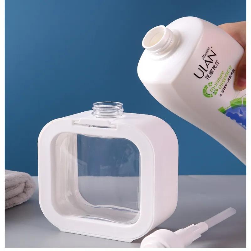 500ml Soap Dispenser White Black Pink Green Purple Liquid Soap Dispenser Pump Lotion Bottles Plastic Bottles For Body Wash Shampoo Hand Sanitizer