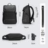 MARK RYDEN Men's Business Travel Backpack with Detachable Letter Bag, Large 15.6'' Laptop Capacity