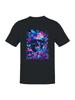 Cosmic Skull and Neon Nature Men's T-shirt