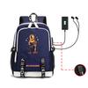Sundrop Fnaf Peripheral Large Capacity Student School Bag Outdoor Backpack Usb Computer Bag
