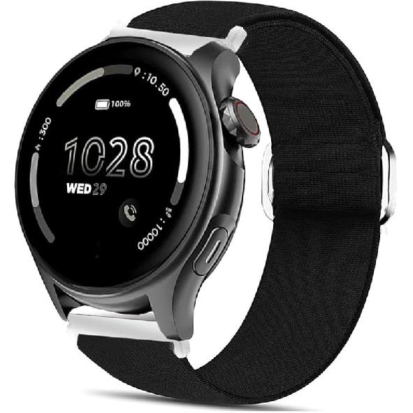 Compatible with Cubitt Viva Pro Smart Watch Band, Stretch Elastics Nylon Adjustable Replacement Strap Accessories Compatible for Cubitt Viva Pro,