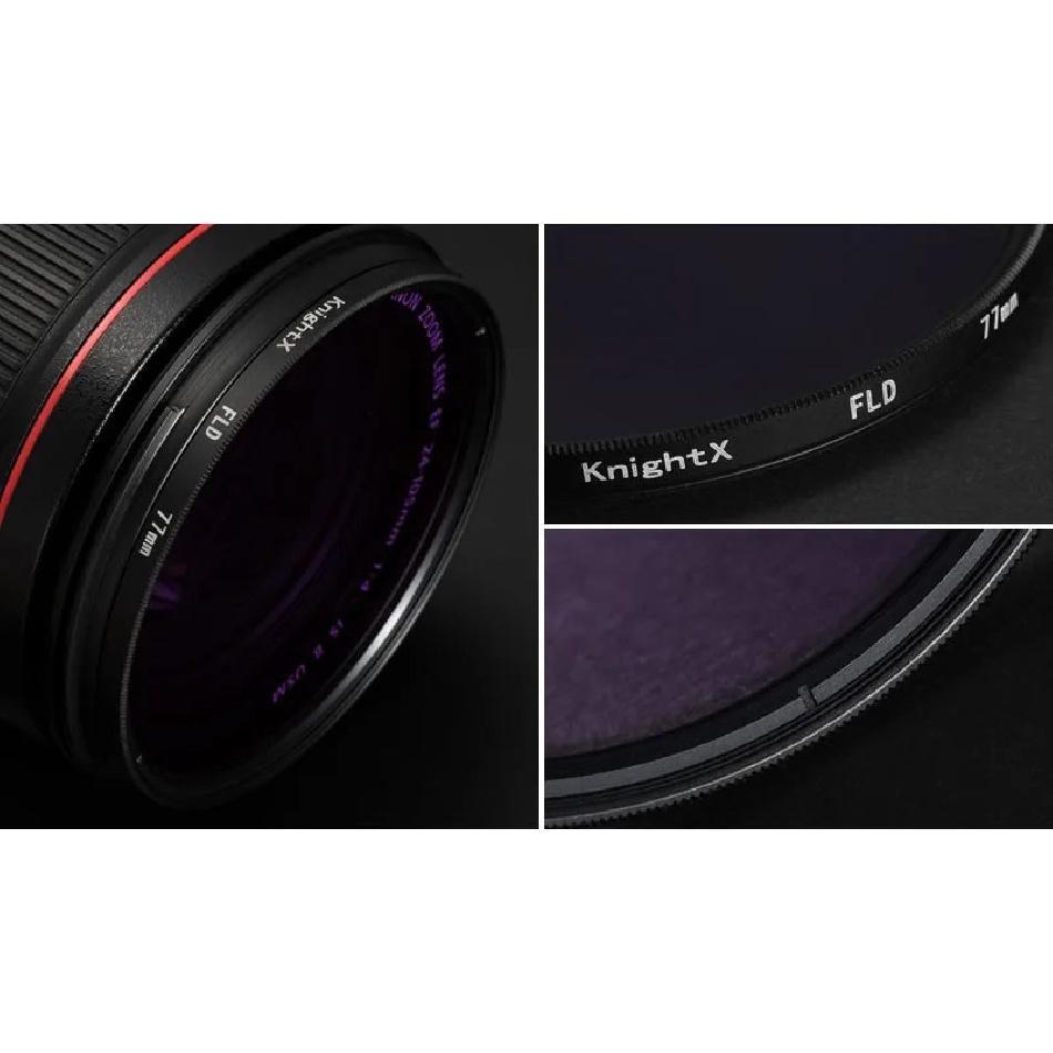 KnightX Lighting Daylight FLD Camera Lens Filter For Canon Nikon Sony Fujifilm D5100 400d 2000d 200d 49 52 55 58 62 67 72 77 Mm