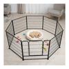 OYANTEN Dog Circle, Dog Cage Circle, Pet Circle - Fence for Medium and Large Dogs and Small Dogs, New Type, Reinforced Foldable, Easy To Assemble,