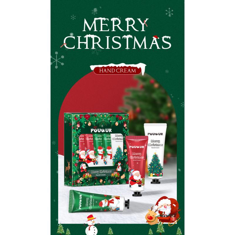 30g Fruit Fragrance Ice Cream Hand Cream Moisturizing Hydration Christmas Gift 5pcs/set