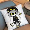 Uzi Doorman Game N Murder Drones Pillow Case Anti-Dustmite Pillowcase Invisible Zipper Silky Short Plush Sofa Cushion Cover