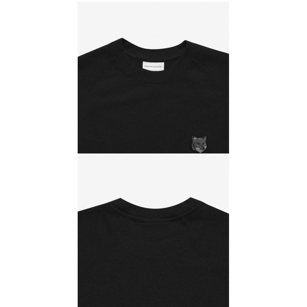 Mikina pro muže MaiSon KitSune Mm00304km0001 P199 s nášivkou hlavy tučného lišáka