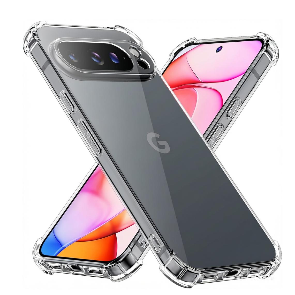 

Airbag Anti-knock Clear Case for Google Pixel 9A 10A Soft Transparent Silicone TPU Cover for Google 9 10 Pro XL 7 8 6 6A 7A 8A Google Pixel 6a чистый