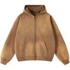 Women's Tie Long Sleeve Zip Up Hoodie Casual Hooded Sweatshirt for Spring Fall