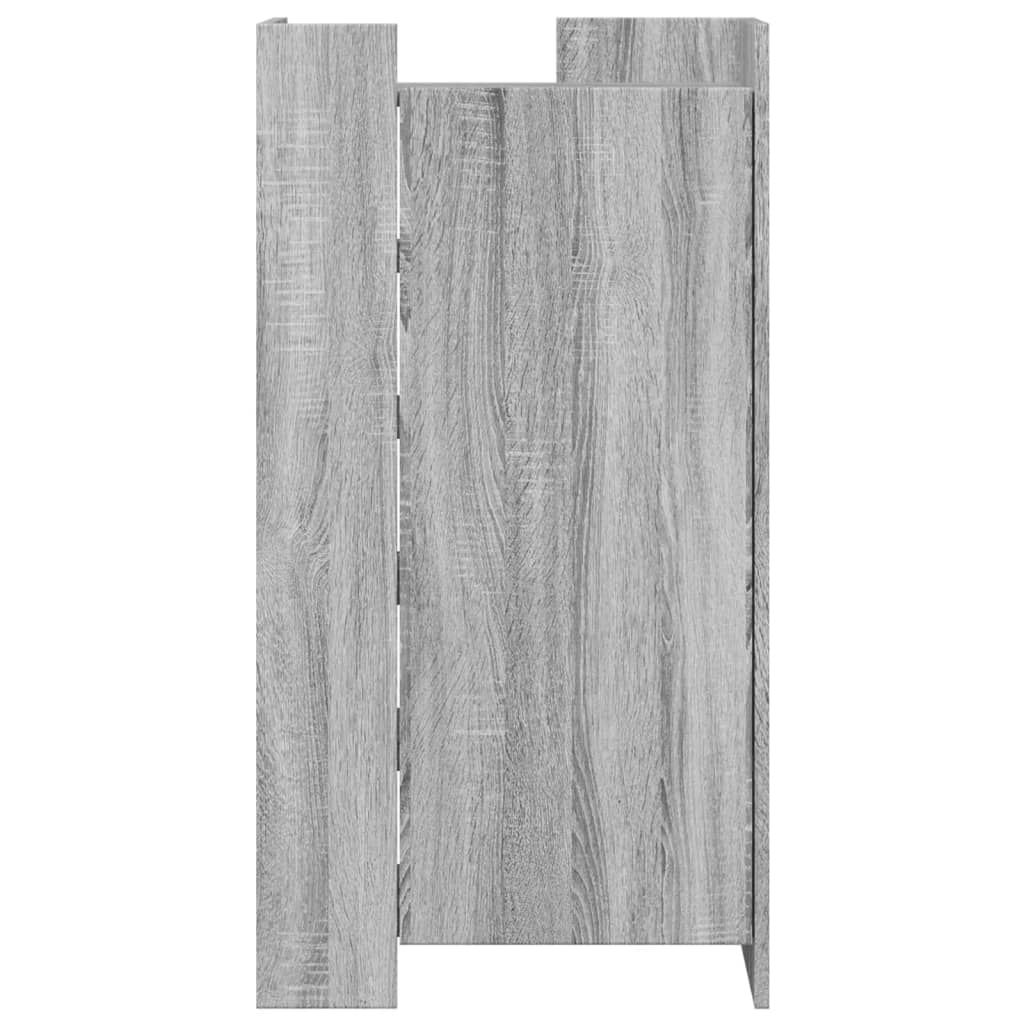 Shoe Cabinet Gray Sonoma 52 x 37.5 x 100 cm Particleboard