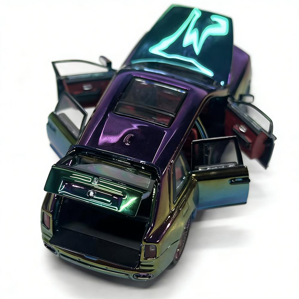 1:64 Scale Cullinan Simulation Alloy Static Die-Cast Car Model Fan Collectible Holiday Gift Home Decoration