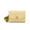 Daks Yellow Dd Logo Leather Wallet Dcwa6e785y2