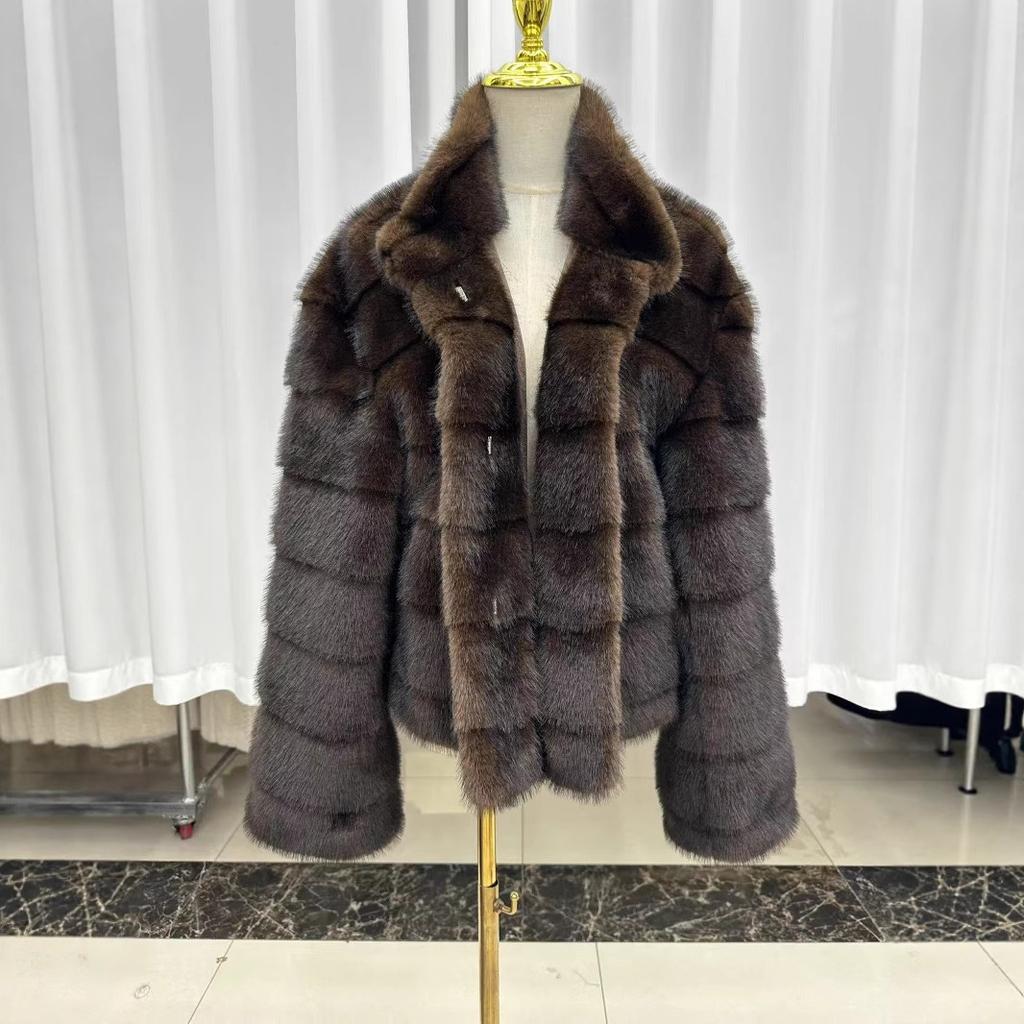 Autumn and Winter New Collection: Fashionable Women's Thick and Environmentally Friendly Fur
