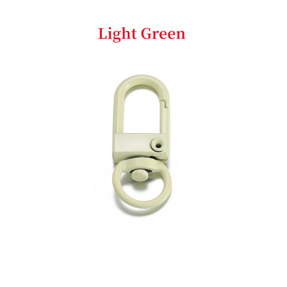 10pcs/lot 12*33mm Dog Buckle Zinc Alloy Bag Hook Buckle Key Ring Connectors For DIY Jewelry Making Supplies