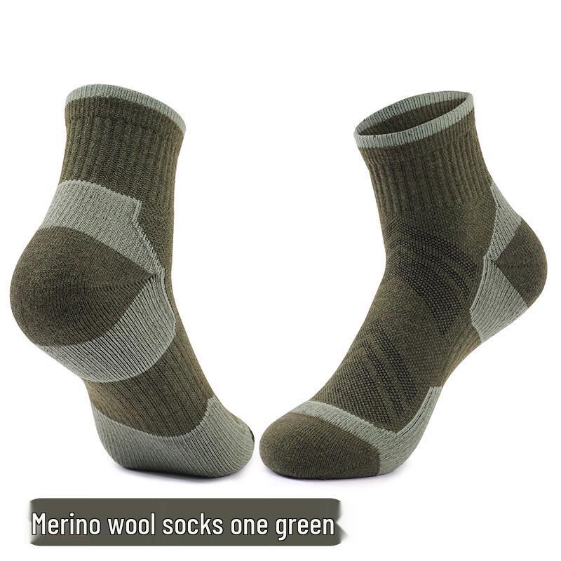 Merino Wool Thickened Sweat-Absorbing Socks (3 Pairs)