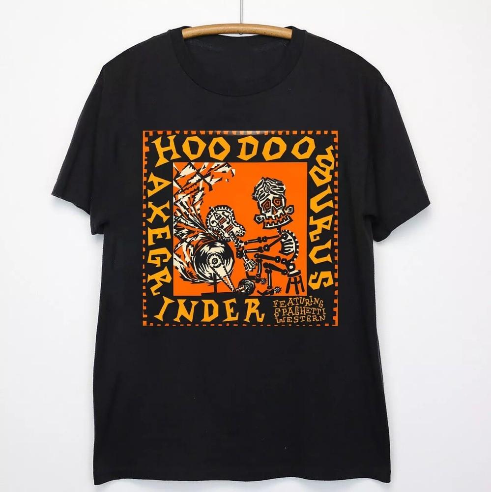 

Axegrinder HOODOO GURUS Band Gift For Fan S5XL Black Tshirt Unisex T-Shirt XXL