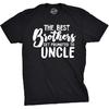 Beste Brüder werden Onkel Familien-Grafik Herren T-Shirts
