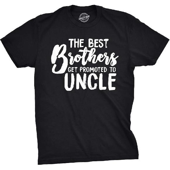 Beste Brüder werden Onkel Familien-Grafik Herren T-Shirts