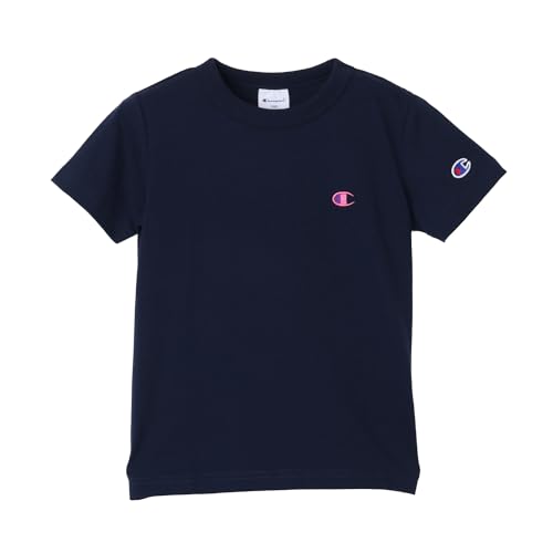 Champion Kids Unisex Cotton USA Short Sleeve T-Shirt Crew Neck Basic Embroidered Logo CK-Z301