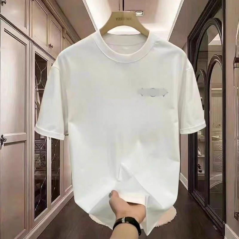 Trendy Brand Short-Sleeved Pure Cotton Men'S Printed T-Shirt Trendy Men'S And Women'S Versatile Round Neck T-Shirt Men'S