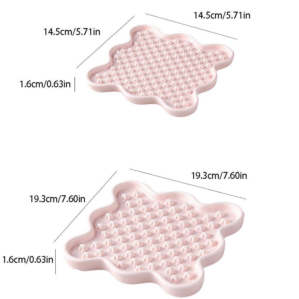 Anti Choking Pet Slow Fooder Ceramic Pet Canning Lick Tray Dog Food Bowl  for Feeding