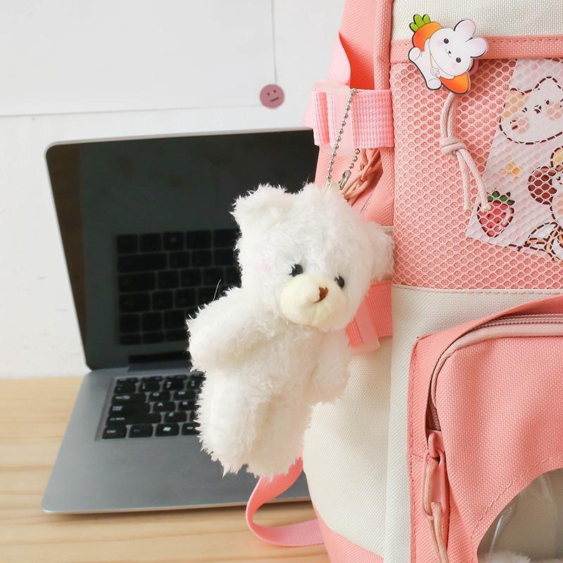 School bag backpack female primary school students cute school bag five-piece set high value large capacity junior high school leisure backpack