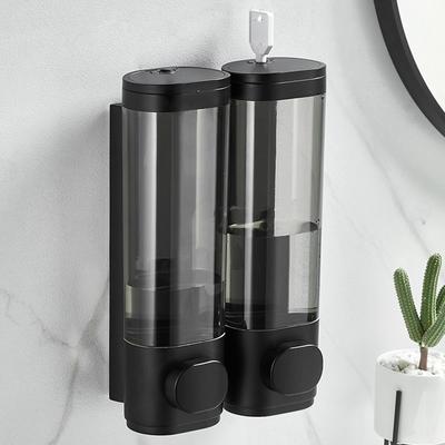 Dozator manual de săpun Dispenser de săpun cu presă manuală montat pe perete pentru duș cu loțiune lichidă pentru vase