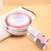 Water Scoop Collapsible Silicone Water Ladle With Antislip Handle Pour Spout For Kitchen Bathroom Camping Home Use