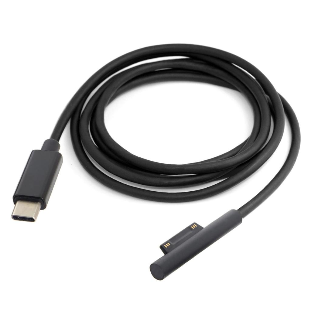 USB 3.1 Type C USB-C DC 12-15V to Surface Pro3 Pro4 Pro5 Pro6 Book Charge Cable